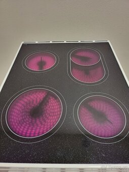 sklokeramický sporák s minutkou, kabel 220V - 2