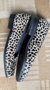 Dámské balerínky s leopardím vzorem - 2