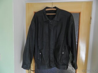 Pánská kožená bunda. - 2