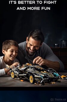 Stavebnice závodní auto Supercar - 2