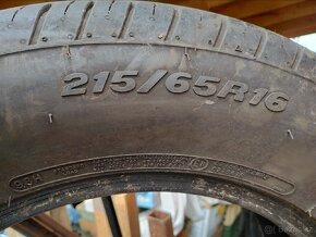 Prodám letní pneu Cooper 215/65 r16 - 2