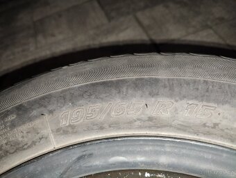 Prodám obuté ráfky s pneu, VW - 2