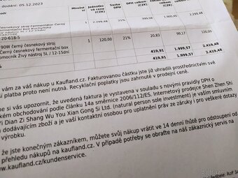 Fermentátor česneku - 2