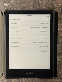 Čtečka Amazon Kindle Paperwhite 11. gen 8GB + obal 3 - 2
