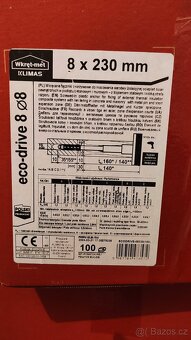 Fasádní hmoždinky ECO-DRIVE 8 pro zápustnou montáž do EPS - 2