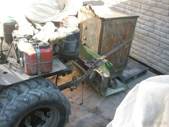 traktor nářaďový malotraktor s korbou - 2