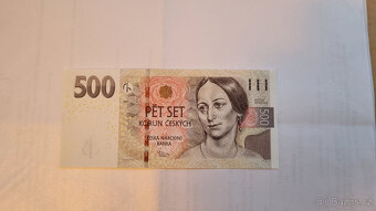 Nová 500 Kč r. 2009 s. K22 - 2