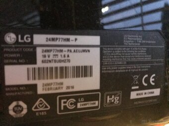 MONITOR IPS - LG 24"/61 cm - 2