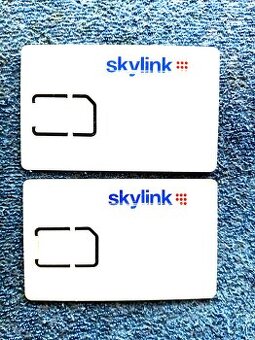 Dvě karty Skylink - 2