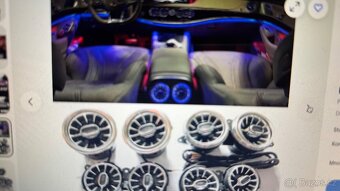 Mercedes S W222 Led Air Vent Ambient Lights - 2