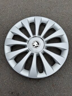Poklice Škoda COSTA silver 15" 4 ks - 2