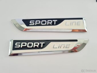 Napis SPORTLINE na blatník ŠKODA - 2