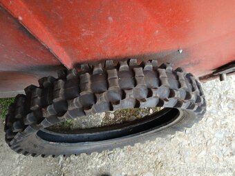 motopneu drapak 110/90 R19, dobry stav - 2