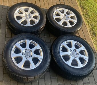 ALU originál disky AUDI se zimními pneu - 2