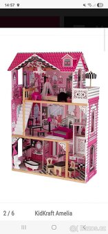 Domek kidcrafr Amelia s barbiemi - 2