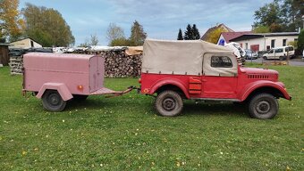 Hasičská souprava GAZ 69 M + ZV-6 + PS-2/3 + vybavení - 2