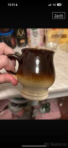 Retro Různé Hrnky, hrnecky Sklenicky a misky 10-50 Kč za kus - 2