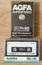 KAZETY SONY HF 90, Agfa 90, AudioStar 90 - 2