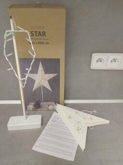 LED VÁNOČNÍ HVĚZDA/DEKORACE - 2