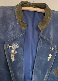 Pánská selská kožená bunda, sako vel. XXL - 2