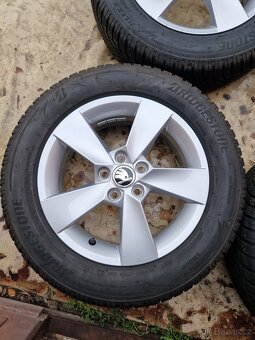4x ALU originál Škoda FABIA IV model HADAR 15" - 2