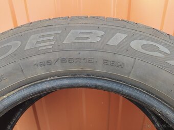 Prodám letní pneu Debica 6,5-7mm. - 2