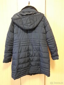 Tmavemodry zimní kabat Camaieu vel. 46 - 2