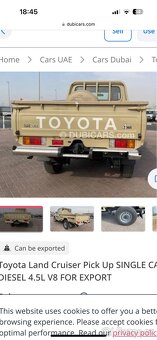 Toyota land Cruiser 70/73 díly - 2