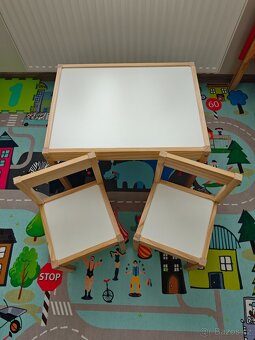 Dětský stůl a dvě židle Ikea Latt - 2