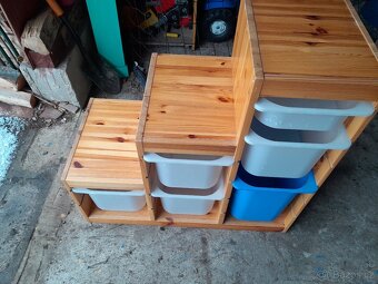 Ikea úložná sestava Trofast schody borovice - 2