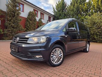 VW Caddy Maxi 2.0 TDI 110kW,7.Míst,Navi,Tažné,2015 - 2