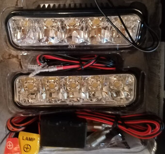 Světla pro denní svícení DRL-2x5 MYCARR-12/24v. - 2