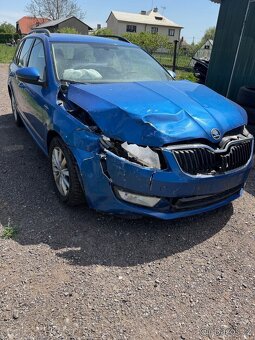 Díly Škoda Octavia III 1.6tdi combi LF5W modrá - 2