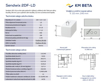 KMBETA Sendwix 2DF-LD 240x115x123 mm - 2
