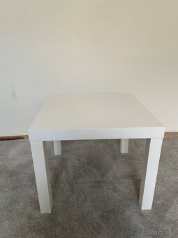 PRODÁM STOLEK IKEA LACK BÍLÝ - 2