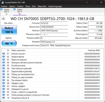 2TB SSD WD CH SN7000S, NVMe M.2 2230 - 2