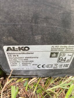 Vertikutátor Al-Ko CC 36 E - 2