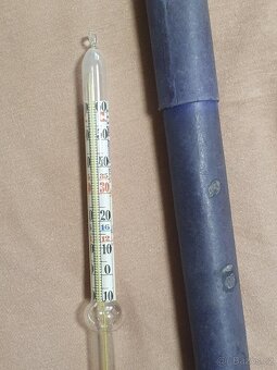 Starožitný mlékárenský teploměr - 2