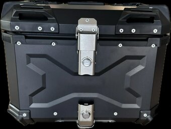 Kufr hliníkový TopCase 45L X-design černý + plotna - 2