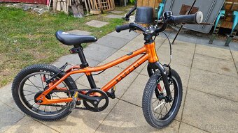 Ultralehké dětské kolo RASCAL 14 (Orange Flame) - 2