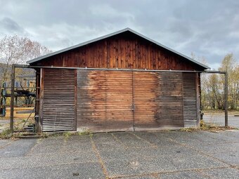 Celodřevěná kůlna 15x6m - 2