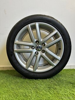 Alu kola 5x112 r17 s letním pneu (7547) - 2