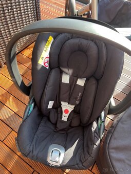 Cybex Balios S lux silver deep black - 2
