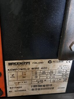 Svářečka KEMPPI-KempoWeld wire 400 - 2
