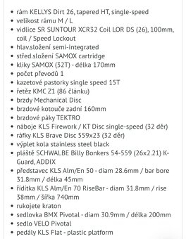 Dirt - Kellys whip 30 vel. L, dva roky staré - rok používané - 2