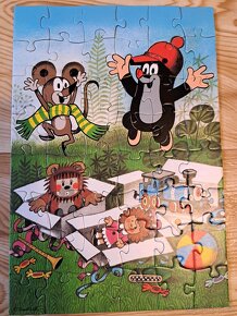 Puzzle krteček a kamarádi, 2x48 dílků - 2