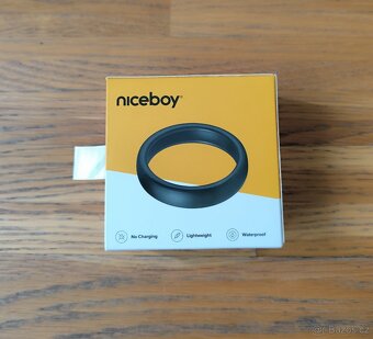 PLATEBNÍ PRSTEN NFC NICEBOY ONE BRUSHED BLACK - VELIKOST 13 - 2