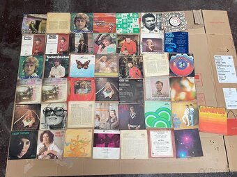 Vinylové nosiče desky singly různé stavy kus za 30 Kč - 2