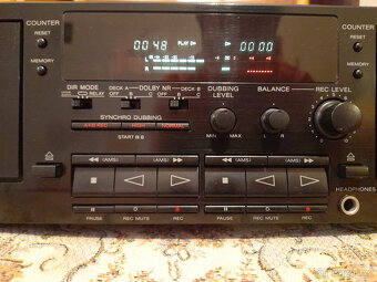 Dvojitý tape deck Sony TC-WR790 (po servisu) - 2