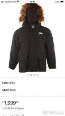 First Down USA- péřová parka- kabát- bunda- L-XL pc 1999$ - 2